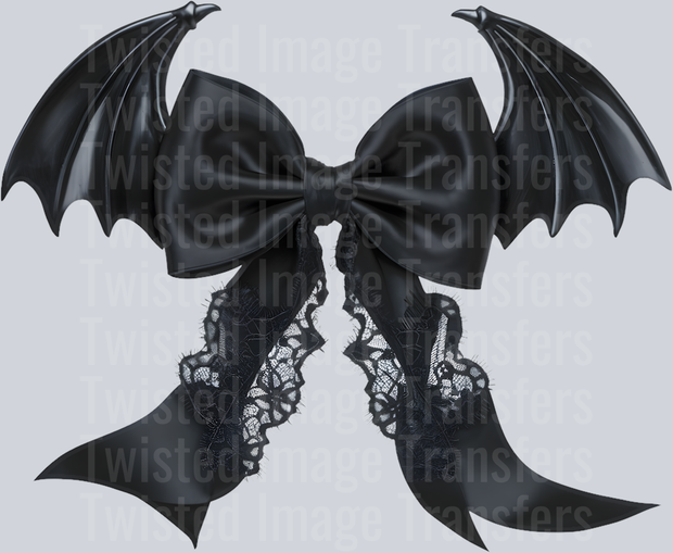 Bat Bow Halloween