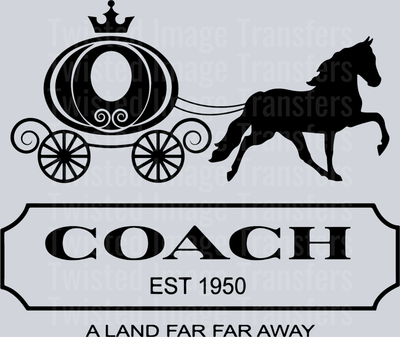 Coach Brand with Horse Carriage