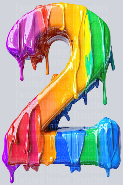 Number Two Color Drip