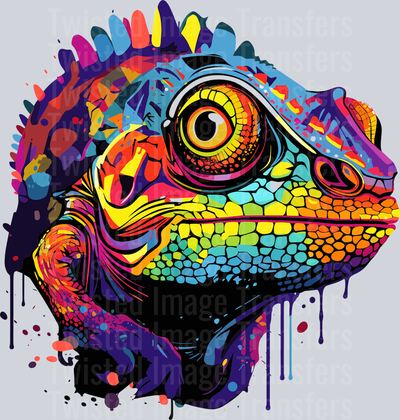 Color Drip Lizard