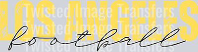 LA Distressed Yellow