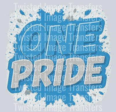 Blue & Silver One Pride