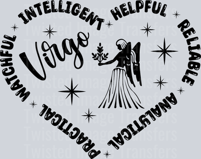 Virgo Characteristics with Heart