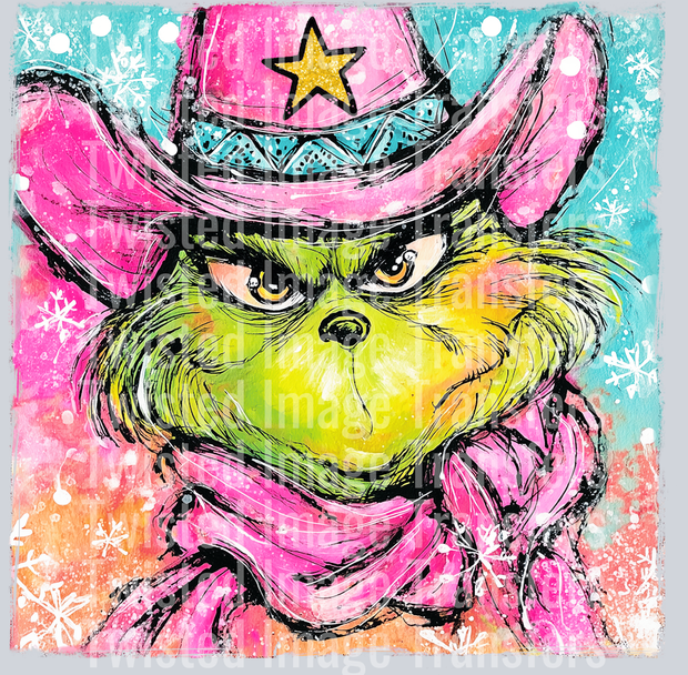 Christmas GMan in Pink Hat