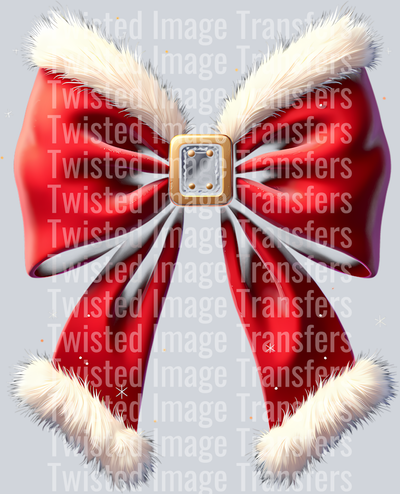 Santa Belt Bow