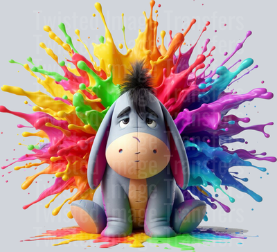 Color Drip Eeyore