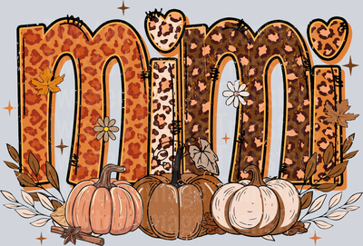 Mimi and Pumpkins