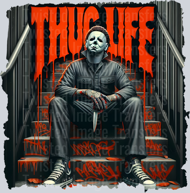 Halloween Thug in Sneakers