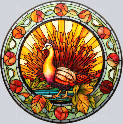 Turkey in Glass Circle