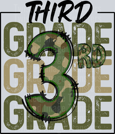 Third Grade Camo