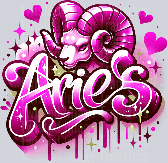 Aries 1 Pink – Twisted Image Transfers