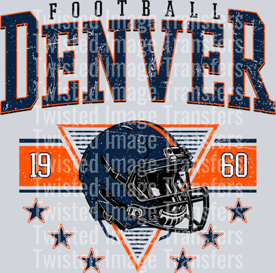 Denver Orange & Blue 1960