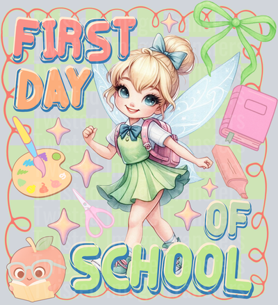 Tinker First Day of School