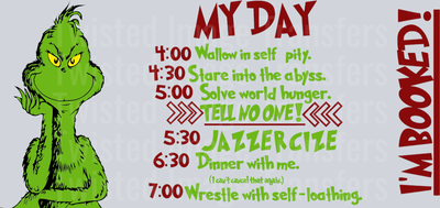 My Day G Man Schedule