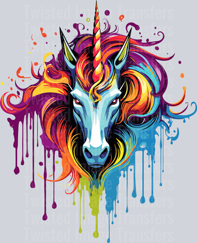 Unicorn Color Drip