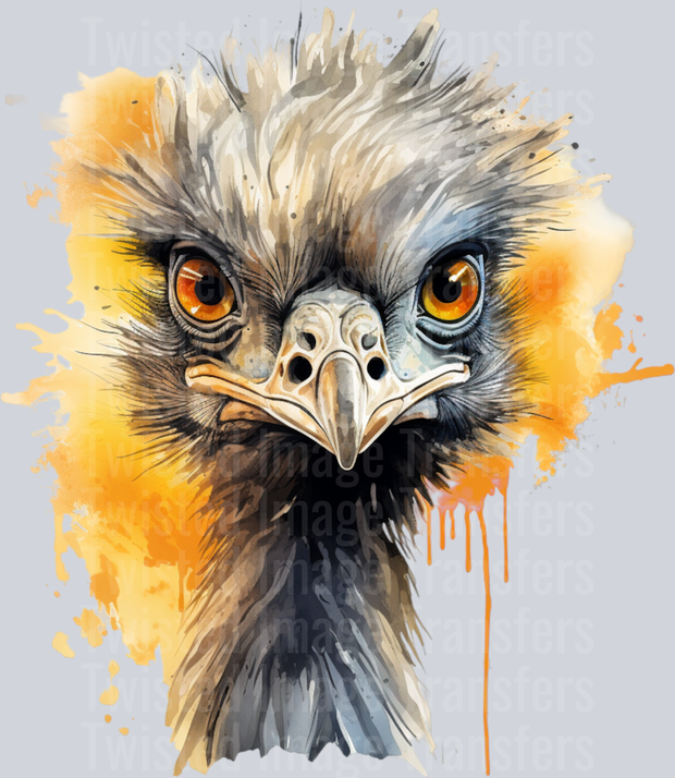Yellow Eyed Emu