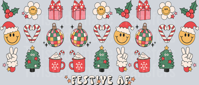 42Festive Af-Retro Christmas 16oz glass wrap2