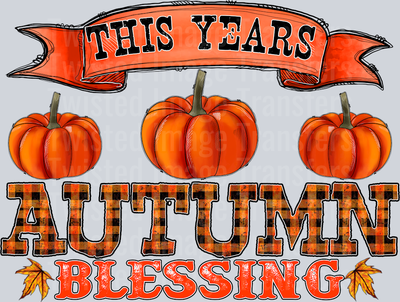 Autumn Blessing