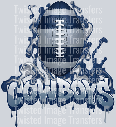 Flames Football Cowboys