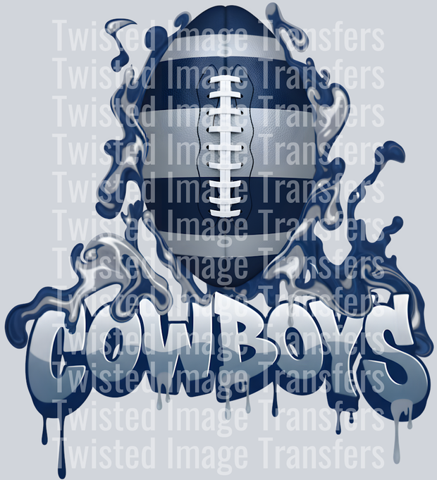 Flames Football Cowboys