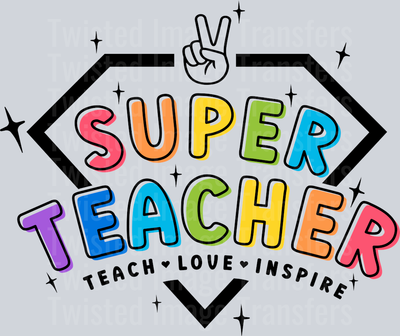Super Teacher Full color