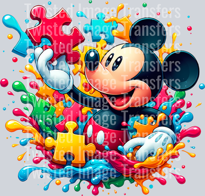 Autism Puzzle Pieces Disney