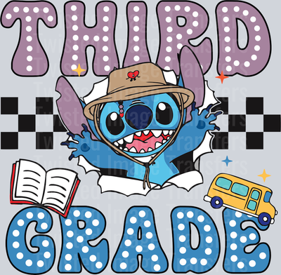 Third Grade Stitch & Bus