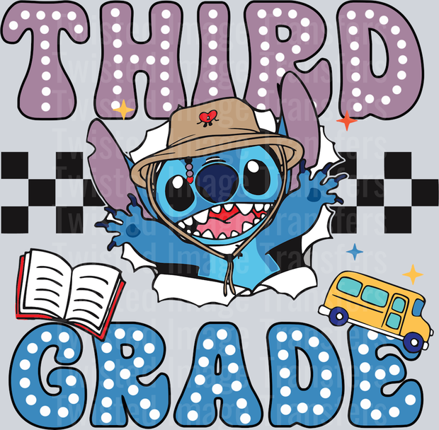 Third Grade Stitch & Bus
