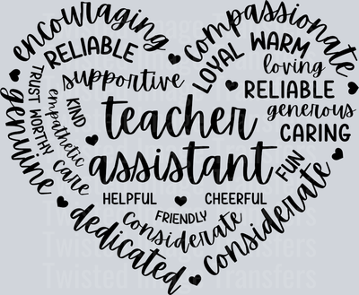 Teacher Assistant Heart