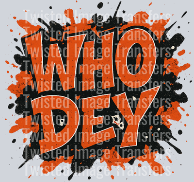 Color Drip Who Dey