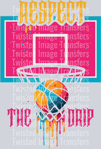 Pink Back Board Respect the Drip