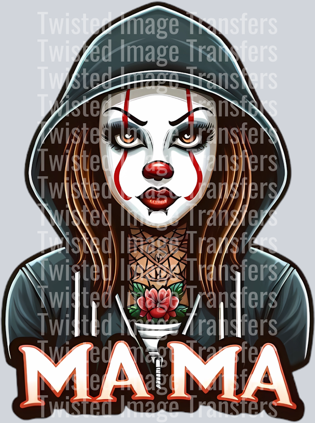 Scary Mama With Tattoos