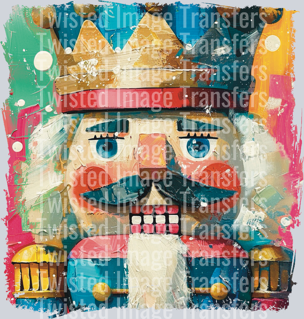 Distressed Painted Christmas Soldier