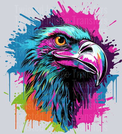Blue Eagle Color Drip