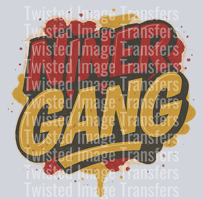 Niner Gang Color Drip