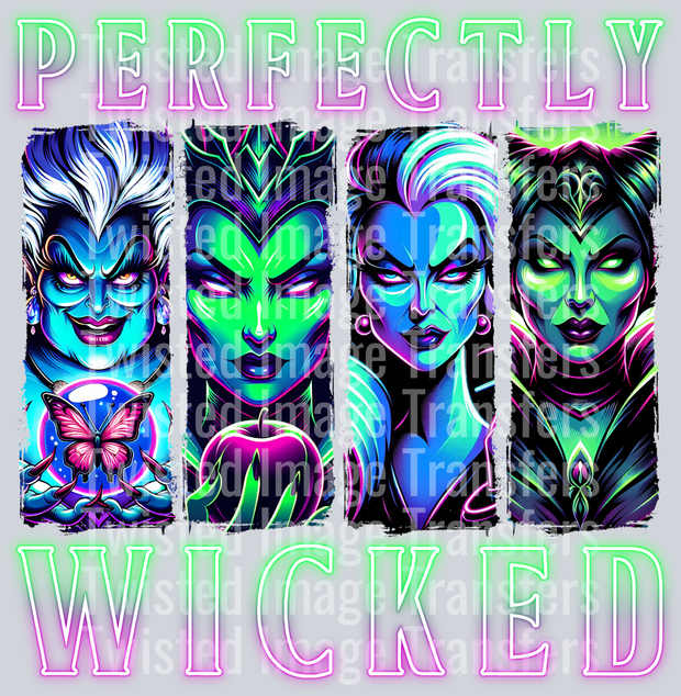 Wicked Neon Paint Strokes
