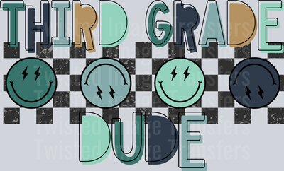 Third Grade Dude Smileys
