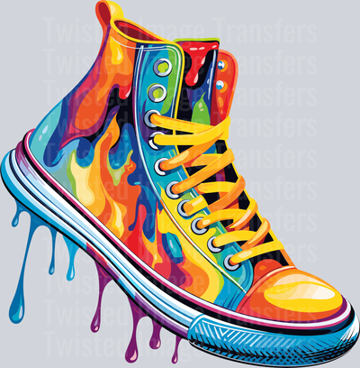 Shoes Color Drip