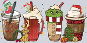 G Man With Cups and Straws and Dog