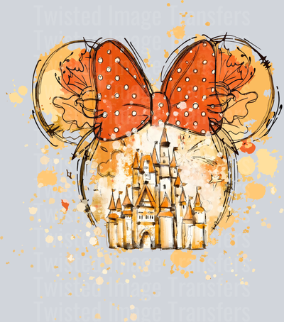 Castle Disney Happy Fall Mickey