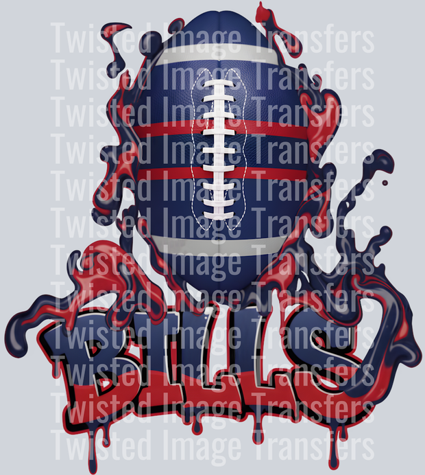 Color Drip Fire Bills