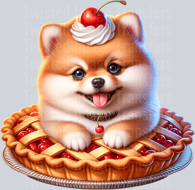 Animal on top of Pie