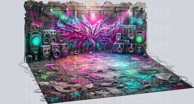 Color Drip Dance Battle Stage_