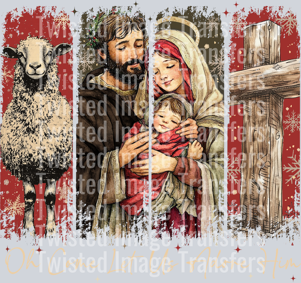 Christ Paint Strokes