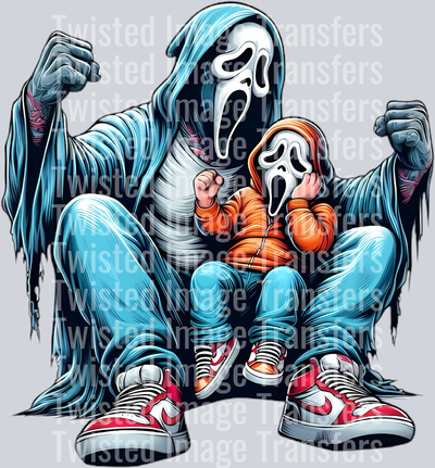 Halloween Pair in Sneakers