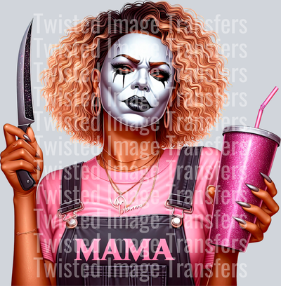 Halloween Mama & Knife