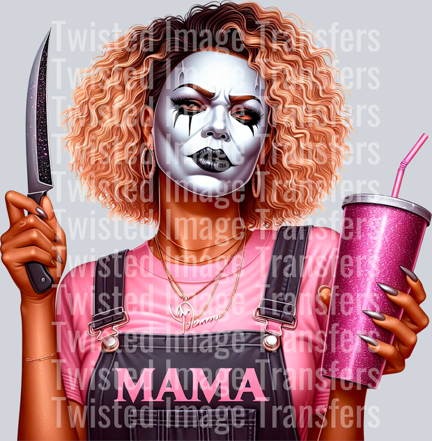 Halloween Mama & Knife