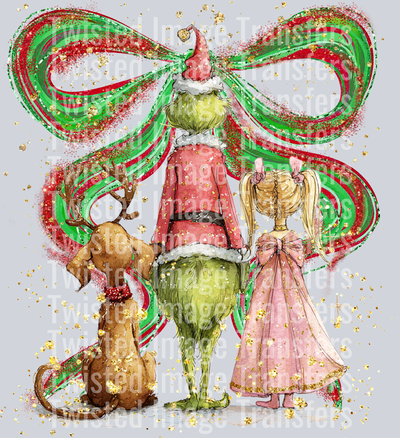 GMan Christmas Girl & Dog