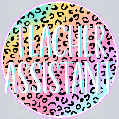 Teacher Assistant Cheetah Cirle