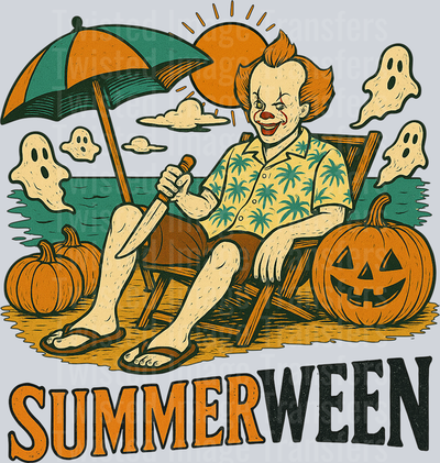 Summerween on the Beach with Ghosts